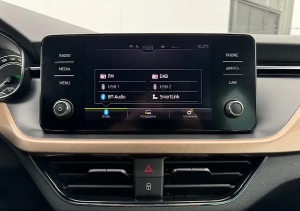 Skoda Kamiq cena 108900 przebieg: 14801, rok produkcji 2023 z Krotoszyn małe 211